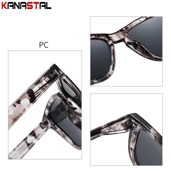 Grote foto polarized sunglasses for women mirror glasses uv400 square frames shades eyewear kleding dames sieraden