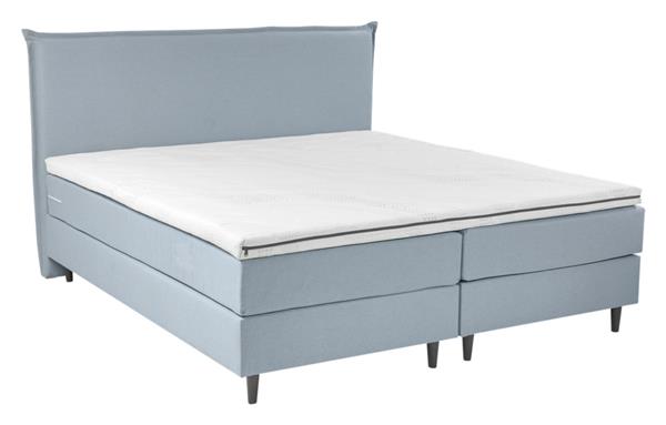 Grote foto boxspring swiss 160x200 blauw huis en inrichting bedden