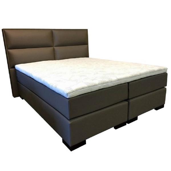 Grote foto boxspring bellona 140x190 bruin huis en inrichting bedden