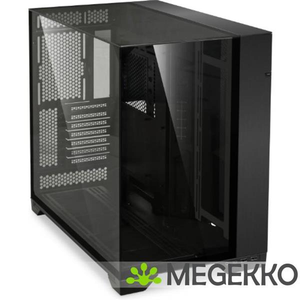 Grote foto lian li pc o11 vision black computers en software behuizingen en kasten