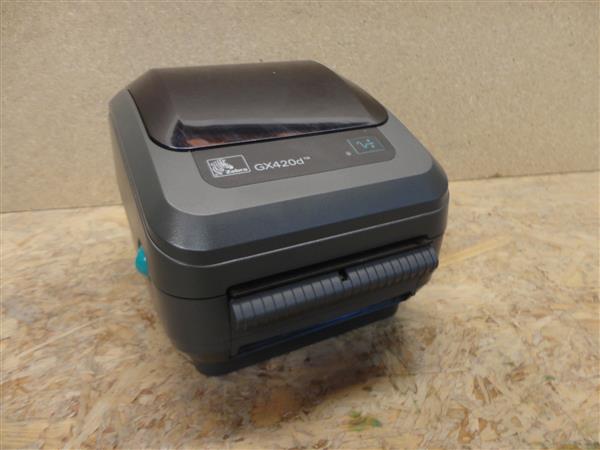 Grote foto zebra gx420d label printer usb dispenser peel off computers en software printers