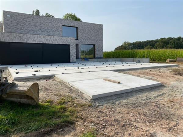 Grote foto paardenplaten megablok betonplaat betonblok dieren en toebehoren stalling en weidegang