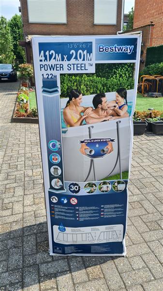 Grote foto zwembad bestway 400x200x120 tuin en terras zwembaden en spa