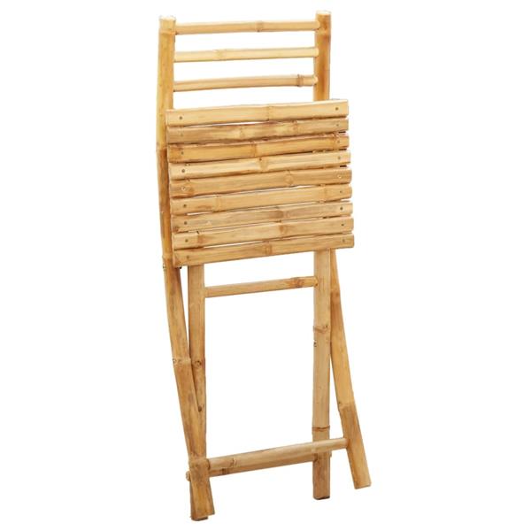 Grote foto vidaxl tuinstoelen 4 st inklapbaar 43x54x88 bamboe tuin en terras tuinmeubelen