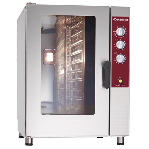 Grote foto elektrische oven stoom convectie 10x gn 1 1 diamond dfv 1011 p diversen overige diversen