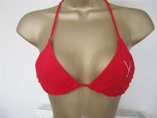 Grote foto mooie rode bikini met koordjes yamamay kleding dames badmode en zwemkleding