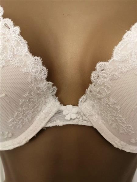 Grote foto chique bh in champagnekleur 85a passionata kleding dames ondergoed en lingerie merkkleding