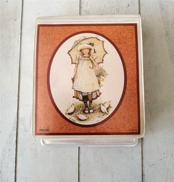 Grote foto vintage holly hobbie blocnote 1975 verzamelen retro