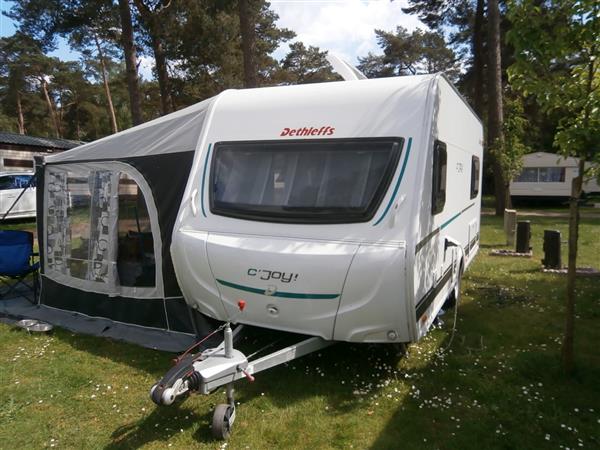 Grote foto dethleffs c joy 460 le van 2019 caravans en kamperen caravan