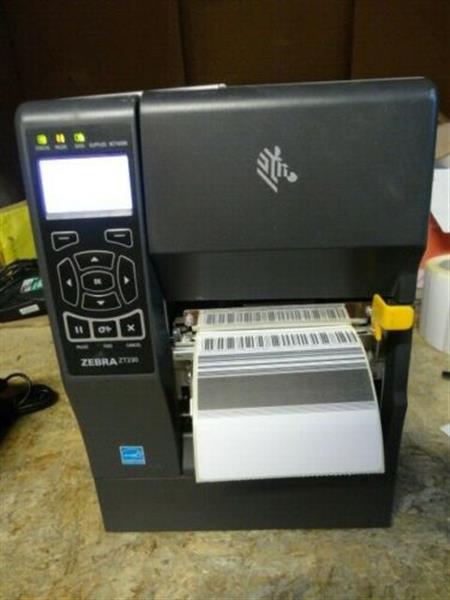 Grote foto zebra zt230 thermal label printer usb peel function 203dpi computers en software printers