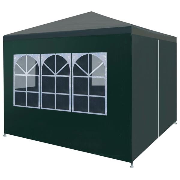 Grote foto vidaxl partytent 3x3 m groen tuin en terras overige tuin en terras