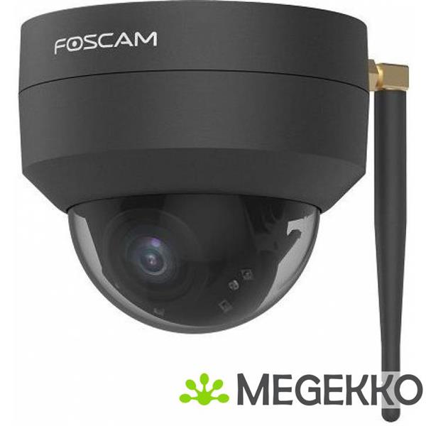 Grote foto foscam d4z b 4mp dual band wifi ptz dome camera zwart audio tv en foto videobewakingsapparatuur