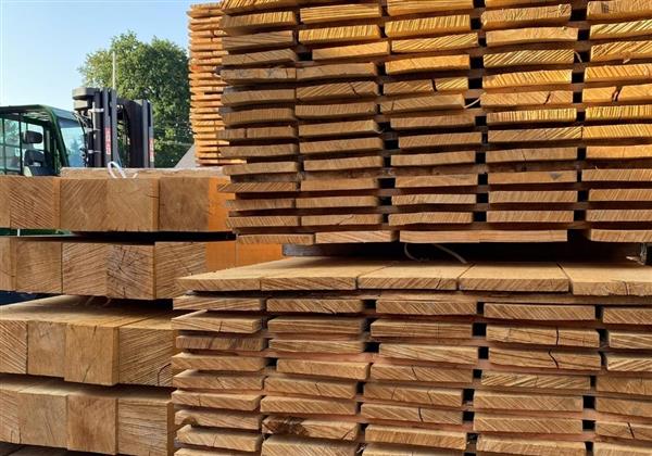 Grote foto belat goedkoopste eiken balken en planken doe het zelf en verbouw hout en planken