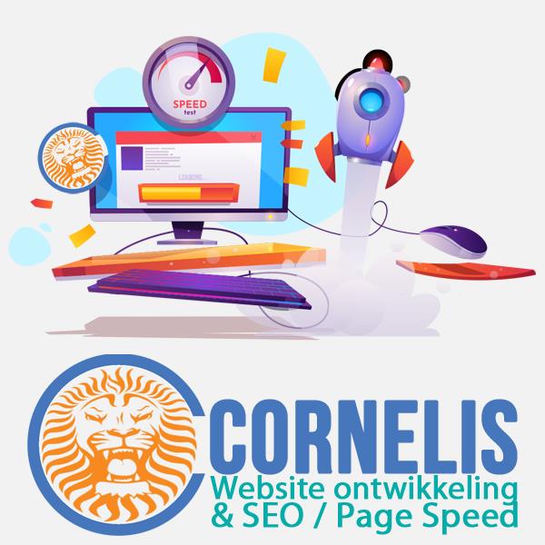 Grote foto laad uw website of webshop niet snel genoeg diensten en vakmensen computer en internet experts