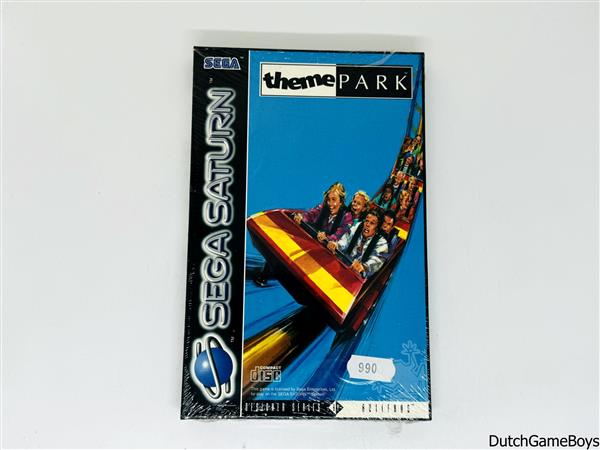 Grote foto sega saturn theme park new sealed spelcomputers games overige games