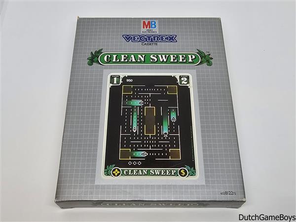 Grote foto vectrex mb clean sweep boxed spelcomputers games overige merken