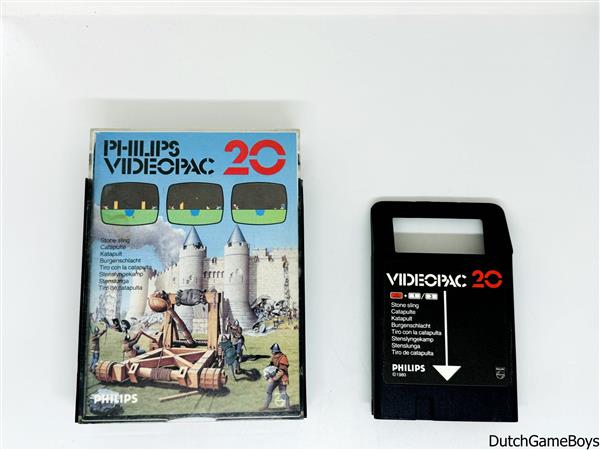 Grote foto philips videopac nr 20 stone sling spelcomputers games overige merken