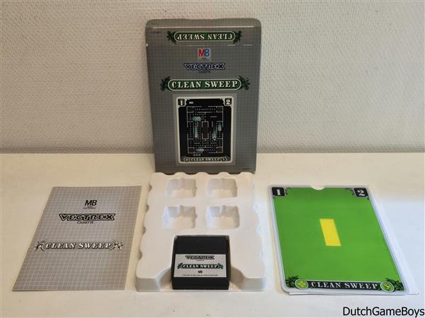 Grote foto vectrex mb clean sweep boxed spelcomputers games overige merken