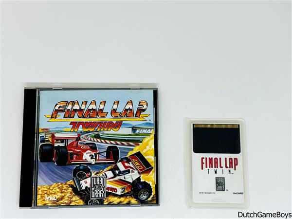 Grote foto turbografx final lap twin spelcomputers games overige merken