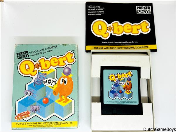 Grote foto philips videopac q bert spelcomputers games overige merken