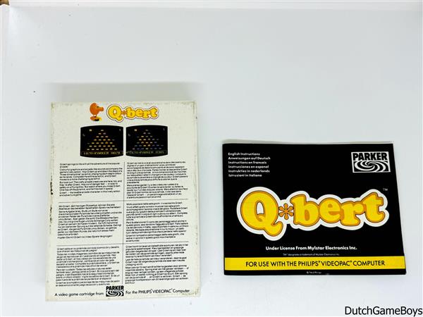 Grote foto philips videopac q bert spelcomputers games overige merken