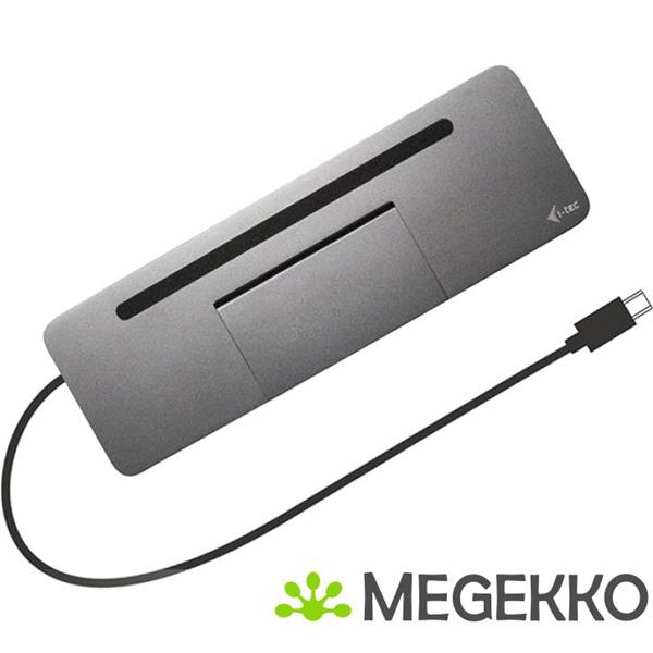 Grote foto i tec metal usb c ergonomic 4k 3x display docking station power delivery 85 w computers en software overige computers en software