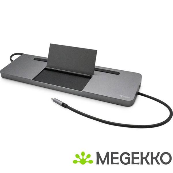 Grote foto i tec metal usb c ergonomic 4k 3x display docking station power delivery 85 w computers en software overige computers en software