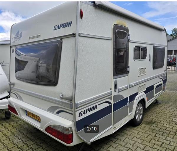 Grote foto fendt saphir 4.10 q 2009 in nw st met mover caravans en kamperen caravans