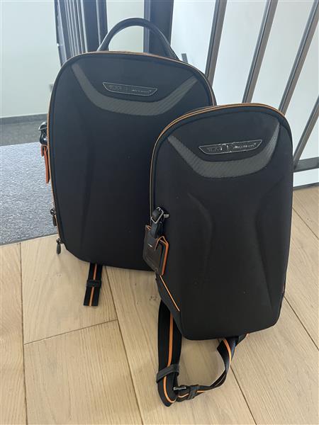 Grote foto tumi mclaren torque sling en velocity rugzak vakantie accessoires