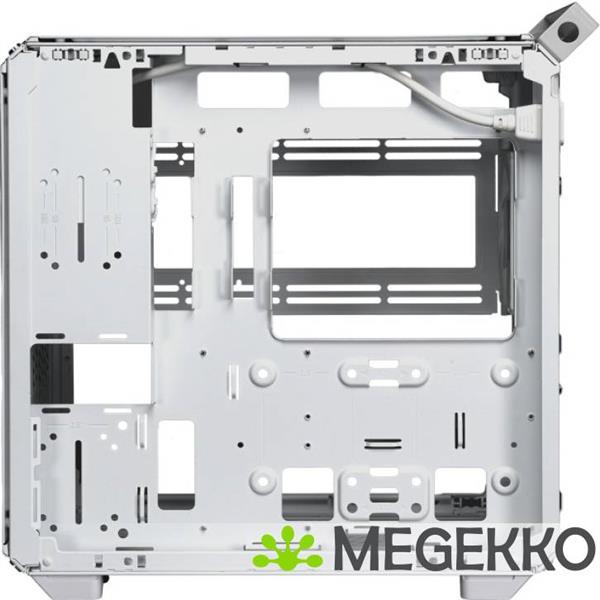 Grote foto cooler master qube 500 flatpack white edition computers en software behuizingen en kasten