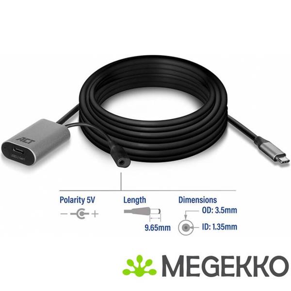 Grote foto act usb c verlengkabel met signaalversterker 5 meter computers en software overige computers en software