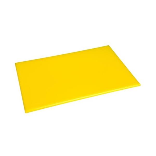 Grote foto hygiplas standaard snijplank met hoge dichtheid geel diversen overige diversen