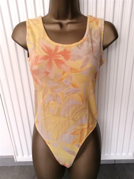 Grote foto caroline biss zachtgele body met print 38 40 kleding dames tops