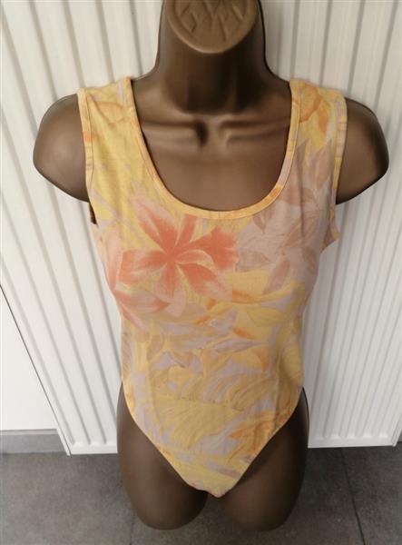 Grote foto caroline biss zachtgele body met print 38 40 kleding dames tops