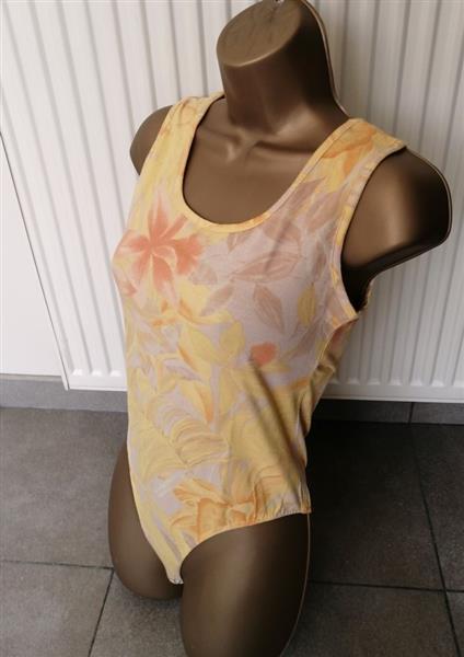 Grote foto caroline biss zachtgele body met print 38 40 kleding dames tops