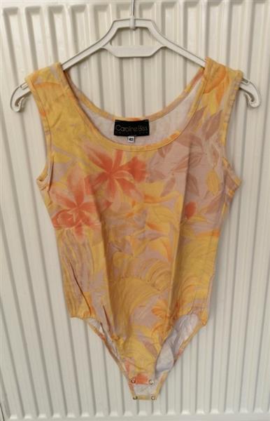 Grote foto caroline biss zachtgele body met print 38 40 kleding dames tops