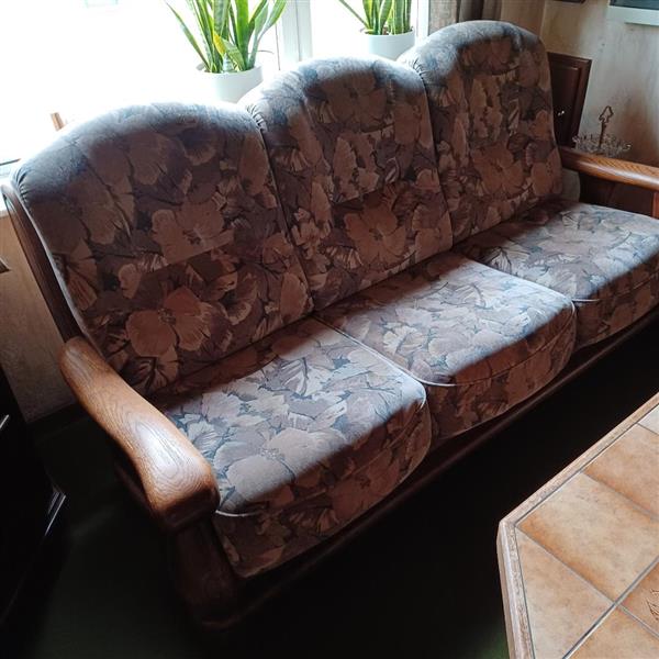 Grote foto massief eiken salon huis en inrichting sofa en chaises longues