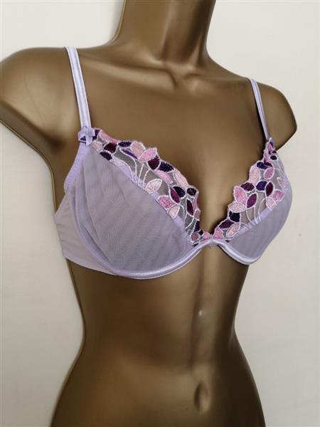 Grote foto mooie lila doorzichtige bh van wonderbra 75c kleding dames ondergoed en lingerie merkkleding