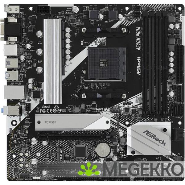 Grote foto asrock a520m pro4 computers en software moederborden