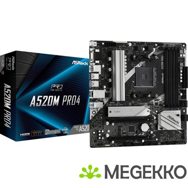 Grote foto asrock a520m pro4 computers en software moederborden