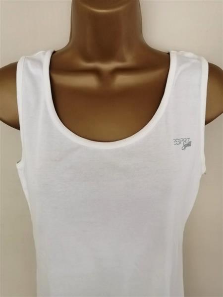 Grote foto witte tanktop van esprit sports maat 40 42 kleding dames tops