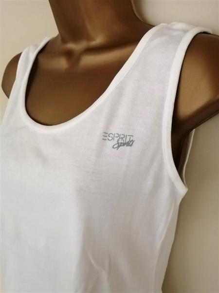 Grote foto witte tanktop van esprit sports maat 40 42 kleding dames tops