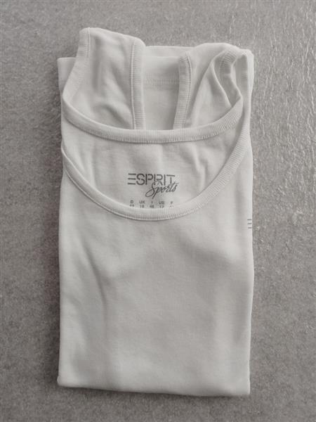 Grote foto witte tanktop van esprit sports maat 40 42 kleding dames tops