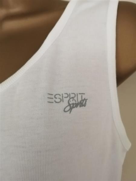 Grote foto witte tanktop van esprit sports maat 40 42 kleding dames tops