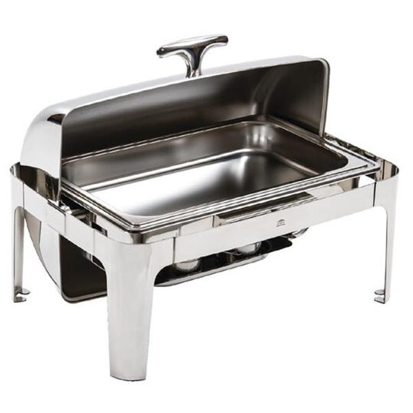 Grote foto chafing dish gn 1 1 met roltop deksel model madrid 9 liter diversen overige diversen