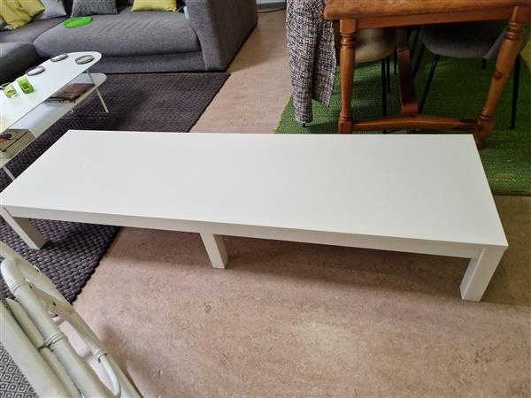 Grote foto 190 cm lange witte tafel huis en inrichting salontafels