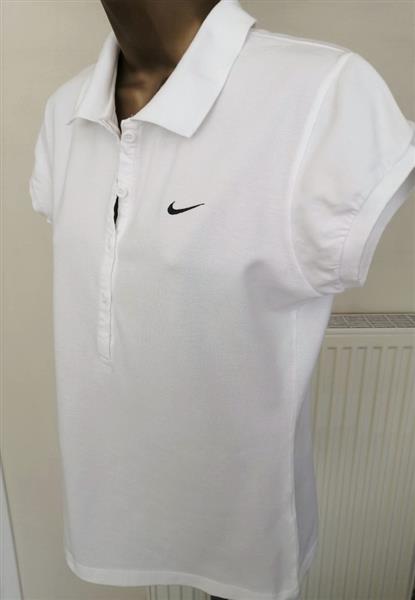 Grote foto vintage roomwitte polo van nike large xl kleding dames tops