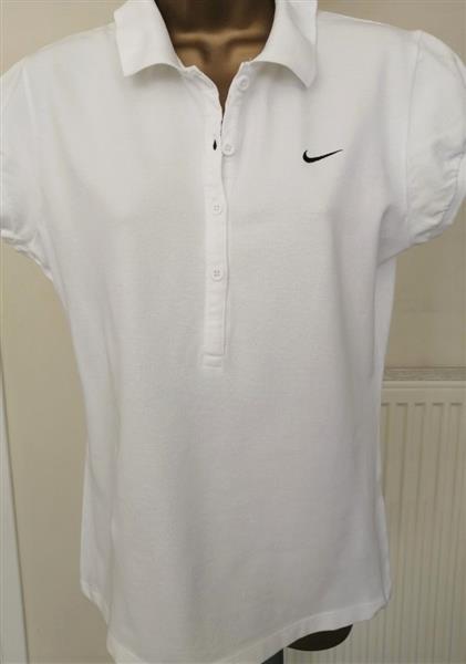 Grote foto vintage roomwitte polo van nike large xl kleding dames tops