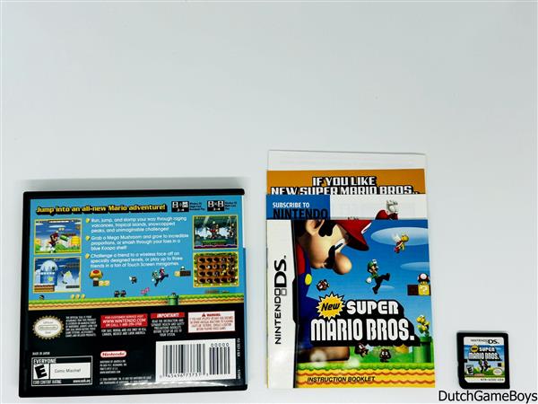 Grote foto nintendo ds new super mario bros usa spelcomputers games ds