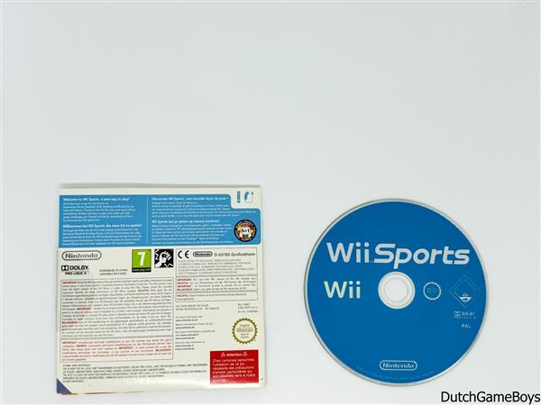 Grote foto nintendo wii wii sports hol spelcomputers games wii